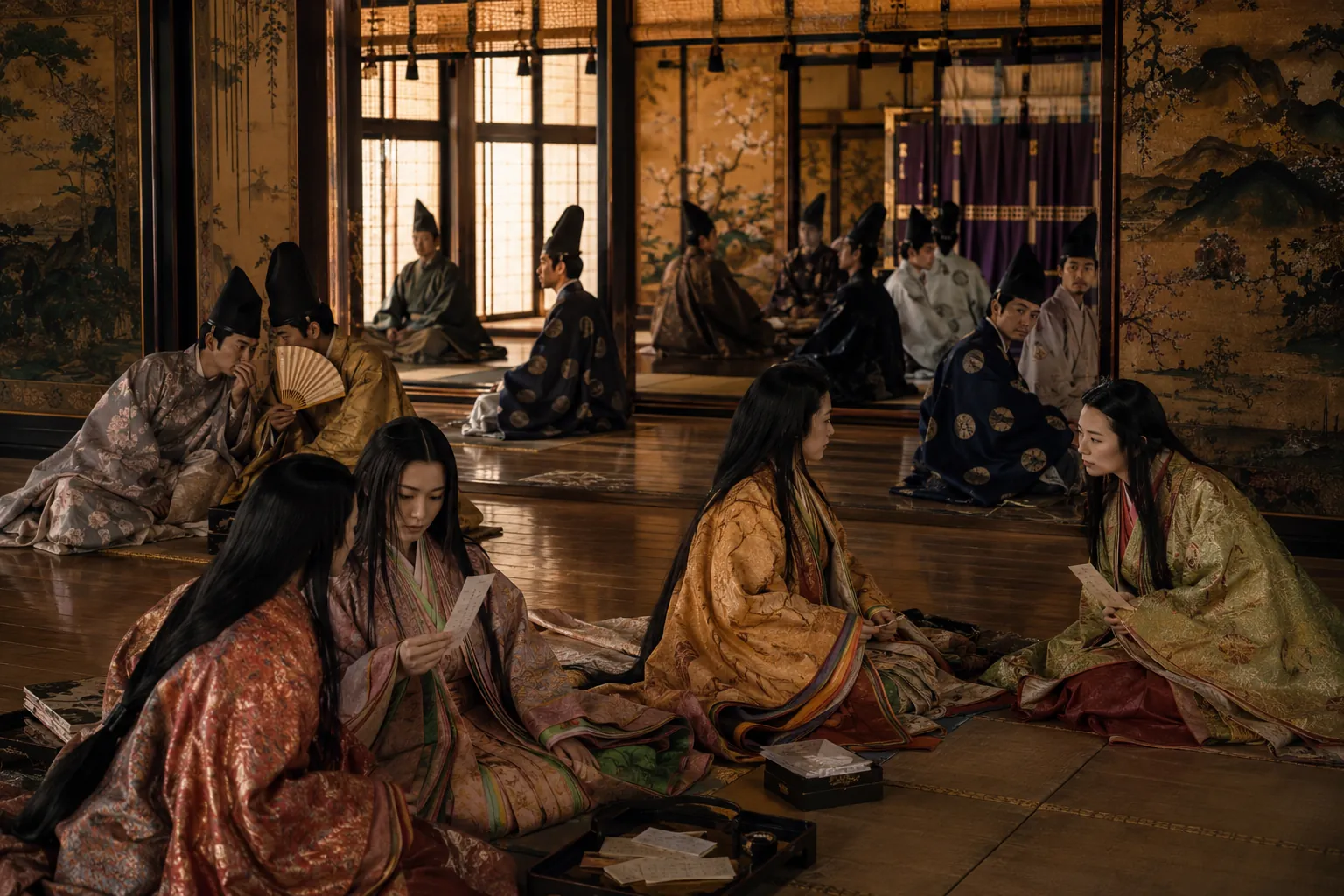 The Imperial Court during the Heian period
